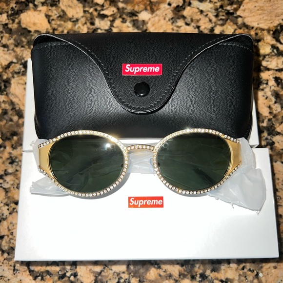 Supreme Gold Miller Sunglasses -